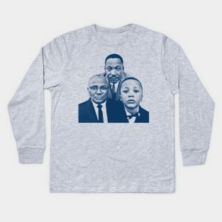 Martin Luther King Family Kids Long Sleeve T-Shirt